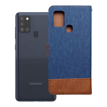 Заредете изображение във визуализатора на галерията – Калъф тип книга JEANS за SAMSUNG A21s син
