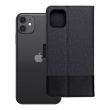 Заредете изображение във визуализатора на галерията – Калъф тип книга GOMMA за IPHONE 11 черен
