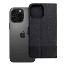 Заредете изображение във визуализатора на галерията – Калъф тип книга GOMMA за IPHONE 16 Pro Max черен
