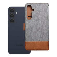 Заредете изображение във визуализатора на галерията – Калъф тип книга JEANS за SAMSUNG S25 Plus сив
