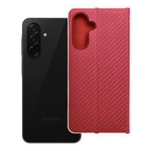 Заредете изображение във визуализатора на галерията – Калъф тип книга LUNA Carbon за SAMSUNG A26 5G червен
