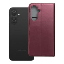 Заредете изображение във визуализатора на галерията – Калъф тип книга  SMART MAGNETO за SAMSUNG A26 бордо
