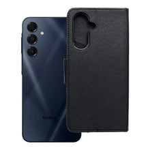 Заредете изображение във визуализатора на галерията – Калъф тип книга FANCY за SAMSUNG A26 черен
