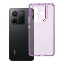 Заредете изображение във визуализатора на галерията – Гръб MATRIX CLEAR за XIAOMI Redmi Note 14 4G (GLOBAL - 164,84mm x 78,15mm x 8,16mm) light виолетов
