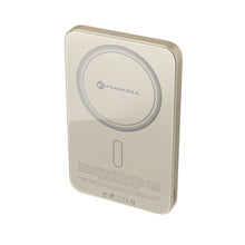 Заредете изображение във визуализатора на галерията – FORCELL F-ENERGY F5K8 Super Slim powerbank compatible with MagSafe PD3.0 QC4.0 15W 5000 mAh titanium dessert
