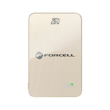 Заредете изображение във визуализатора на галерията – FORCELL F-ENERGY F5K8 Super Slim powerbank compatible with MagSafe PD3.0 QC4.0 15W 5000 mAh titanium dessert
