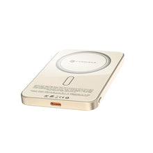 Заредете изображение във визуализатора на галерията – FORCELL F-ENERGY F5K8 Super Slim powerbank compatible with MagSafe PD3.0 QC4.0 15W 5000 mAh titanium dessert

