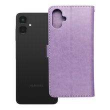 Заредете изображение във визуализатора на галерията – Калъф тип книга MEZZO за SAMSUNG A06 dreamcatcher лилав
