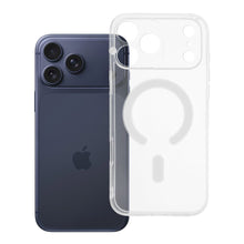 Заредете изображение във визуализатора на галерията – Гръб CLEAR 2 mm за IPHONE 17 Pro Max compatible with MagSafe (camera protection) прозрачен
