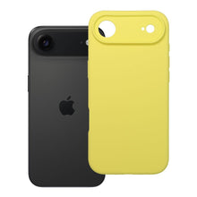 Заредете изображение във визуализатора на галерията – Силиконов гръб 2mm за IPHONE 17 Air лимонено жълт

