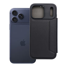 Заредете изображение във визуализатора на галерията – Калъф тип книга RAZOR за IPHONE 17 Pro Max черен
