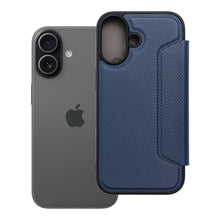 Заредете изображение във визуализатора на галерията – Калъф тип книга RAZOR за IPHONE 17 син
