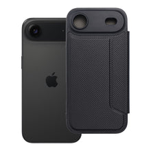 Заредете изображение във визуализатора на галерията – Калъф тип книга RAZOR за IPHONE 17 Air черен
