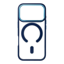 Заредете изображение във визуализатора на галерията – Гръб COLOR EDGE MAG COVER съвместим с MagSafe за IPHONE 17 Pro тъмно син син
