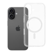 Заредете изображение във визуализатора на галерията – Clear Elite Mag Cover antiyellowing compatible with Camera Control button and MagSafe for IPHONE 17 transaprent
