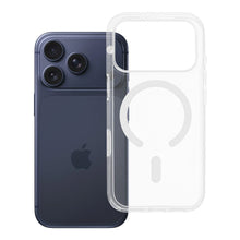 Заредете изображение във визуализатора на галерията – Clear Elite Mag Cover antiyellowing compatible with Camera Control button and MagSafe for IPHONE 17 PRO transparent
