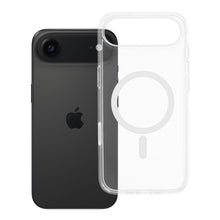 Заредете изображение във визуализатора на галерията – Clear Elite Mag Cover antiyellowing compatible with Camera Control button and MagSafe for IPHONE 17 Air transparent
