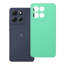 Заредете изображение във визуализатора на галерията – Силиконов гръб 2mm за MOTOROLA G86 5G ментово зелен
