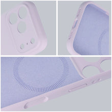 Заредете изображение във визуализатора на галерията – Case for iPhone 17 AIR Forcell F-Protect Rubber Premium compatible with MagSafe mauve
