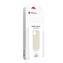 Заредете изображение във визуализатора на галерията – Case for iPhone 15 Forcell F-Protect Frame Premium compatible with Magsafe antique white
