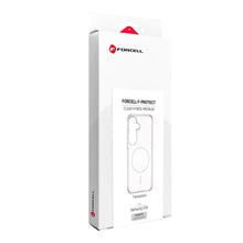 Заредете изображение във визуализатора на галерията – Case for Samsung S26 Forcell F-Protect Clear Hybrid Premium compatible with MagSafe transparent
