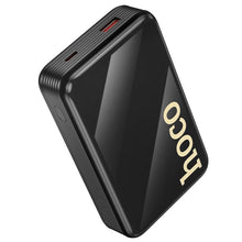 Заредете изображение във визуализатора на галерията – Powerbank Hoco 20000 mAh QC PD 22,5W with built-in cables USB C + Lightning Q37A black
