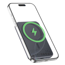 Заредете изображение във визуализатора на галерията – Powerbank compatible with MagSafe Hoco 5000 mAh 2A 5W J160 metal gray
