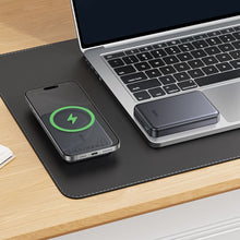 Заредете изображение във визуализатора на галерията – Powerbank compatible with MagSafe Hoco 5000 mAh 2A 5W J160 metal gray
