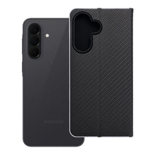 Заредете изображение във визуализатора на галерията – Калъф тип книга LUNA Carbon за SAMSUNG A37 5G черен
