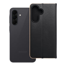 Заредете изображение във визуализатора на галерията – Калъф тип книга LUNA Gold за SAMSUNG A37 5G черен
