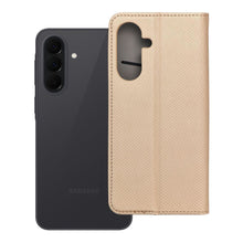 Заредете изображение във визуализатора на галерията – Калъф тип книга SMART за SAMSUNG A37 5G златист
