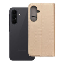 Заредете изображение във визуализатора на галерията – Калъф тип книга SMART за SAMSUNG A57 5G златист
