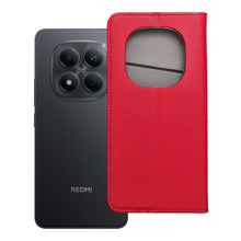 Заредете изображение във визуализатора на галерията – Калъф тип книга SMART за XIAOMI Redmi Note 15 Pro 5G червен
