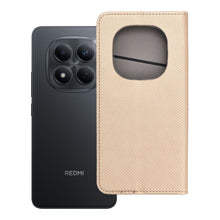 Заредете изображение във визуализатора на галерията – Калъф тип книга SMART за XIAOMI Redmi Note 15 Pro 5G златист
