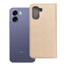 Заредете изображение във визуализатора на галерията – Калъф тип книга SMART за OPPO A6x златист
