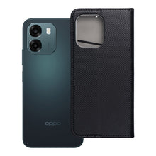 Заредете изображение във визуализатора на галерията – Калъф тип книга SMART за OPPO A6 черен
