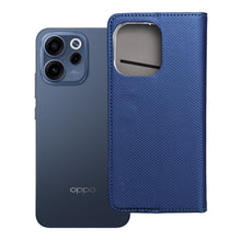 Заредете изображение във визуализатора на галерията – Калъф тип книга SMART за OPPO RENO 15 тъмно син
