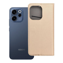 Заредете изображение във визуализатора на галерията – Калъф тип книга SMART за OPPO RENO 15 златист
