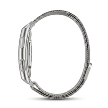 Заредете изображение във визуализатора на галерията – Smart fitness band with IP68 Waterproof Rating, ECG, Heart Rate, HRV, Blood Pressure, SpO2, Sleep &amp; Stress Monitoring TITMO Loop I-110 silver
