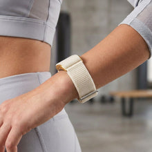 Заредете изображение във визуализатора на галерията – Smart fitness band with IP68 Waterproof Rating, ECG, Heart Rate, HRV, Blood Pressure, SpO2, Sleep &amp; Stress Monitoring TITMO Loop I-110 gold
