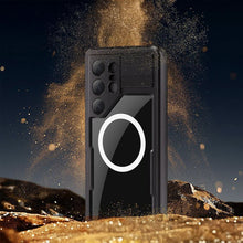 Заредете изображение във визуализатора на галерията – Case for Samsung S26 ULTRA Waterproof Shellbox MARS with metal ring black
