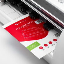 Заредете изображение във визуализатора на галерията – Cutting film for cutting machine 2nd and 3rd gen. Forcell F-Protect Flexible MATT 196 x 125 mm 25 pcs
