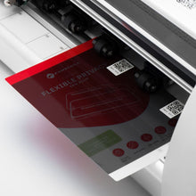 Заредете изображение във визуализатора на галерията – Cutting film for cutting machine 2nd and 3rd gen. Forcell F-Protect Flexible PRIVACY 196 x 125 mm 25 pcs
