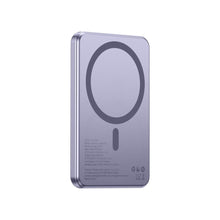 Заредете изображение във визуализатора на галерията – Powerbank compatible with MagSafe Forcell F-Energy Slim F5K9 QC4.0 PD3.0 15W 5000 mAh purple
