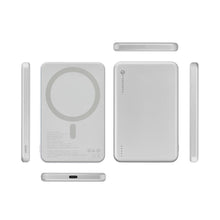 Заредете изображение във визуализатора на галерията – Powerbank compatible with MagSafe Forcell F-Energy Slim F5K9 QC4.0 PD3.0 15W 5000 mAh cloud dancer

