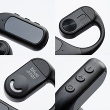 Заредете изображение във визуализатора на галерията – Wireless mono headset Blue Star Hook black
