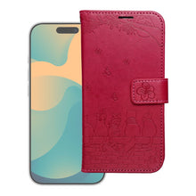 Заредете изображение във визуализатора на галерията – MEZZO Book case for SAMSUNG A57 cats red
