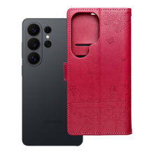 Заредете изображение във визуализатора на галерията – MEZZO Book case for SAMSUNG A57 cats red
