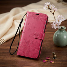 Заредете изображение във визуализатора на галерията – MEZZO Book case for SAMSUNG S26 ULTRA cats red
