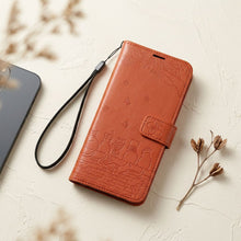 Заредете изображение във визуализатора на галерията – MEZZO Book case for Redmi Note 15 PRO 4G cats brown
